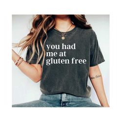 Gluten Free Shirt Gluten Free Gift Funny Gluten Free Shirt Food Allergy Shirt Gluten Free Chef Shirt Celiac Tshirts mom