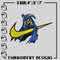 Batman Nike embroidery design