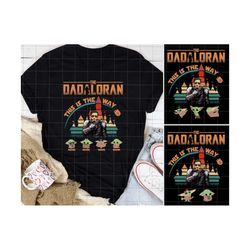 personalized the dadalorian png, funny father's day png, magical kingdom png, humor daddy png, dad life png, dad jokes p