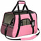 Soft-Sided Pet Carrier for Cats and Dogs Pink