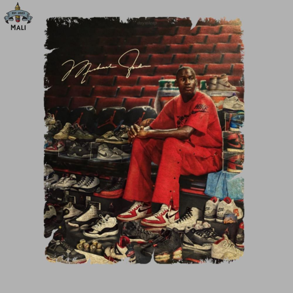 ML0607978-Michael Jordan with The Sneakers Legend Sublimation PNG Download.jpg