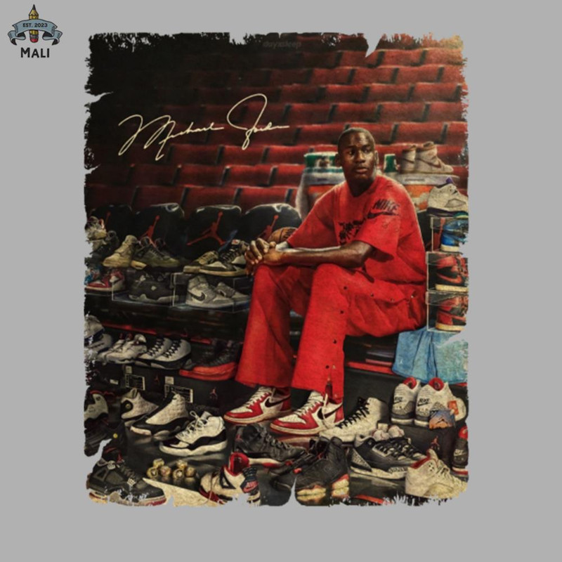 ML0607978-Michael Jordan with The Sneakers Legend Sublimation PNG Download.jpg