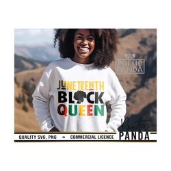 juneteenth black queen svg png, black woman svg, dope svg, juneteenth shirt svg, juneteenth 1865 svg, black history svg,