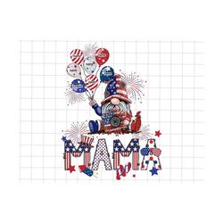 custom mama with kids names png, 4th of july grandma png, 4th of july png, american freedom, independence day, patriotic
