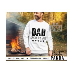 king of the grill svg png, apron svg, grill svg, grill master svg, fathers day svg, bbq svg, dad svg, grilling, best dad