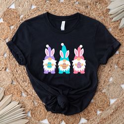 easter gnomes shirt, three gnomes shirt, kids easter t,shirt, cute gnomes, girl easter t,shirt, funny gnomes t,shirt, gn