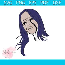 billie eilish purple hair svg, famous people svg, billie eilish, billie eilish svg, billie svg, eilish svg, billie, eili