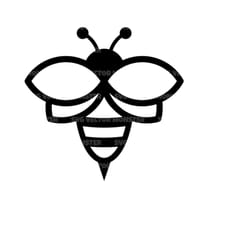 bee svg. bumblebee svg. vector cut file for cricut, silhouette, pdf png eps dxf, decal, sticker, vinyl, pin