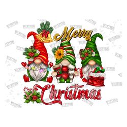 Merry Christmas Gnome Png,Christmas Gnome,Gnome Png,Digital Download, Merry Christmas, Christmas Png,Sublimation Designs