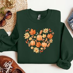 pumpkin heart shirt, fall tshirt, halloween heart shirt, halloween pumpkin shirt, halloween party shirt, fall heart shir
