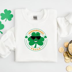 shenanigans squad shirt, matching st patricks shirts, feeling lucky, drinking shirt, st pattys, st patricks shirt, irish