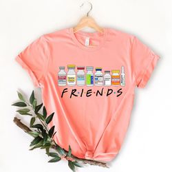 nurse friends, icu propofol shirt, friends nurse shirt, gift for crna, icu critical care nurse shirt, propofol crna medi