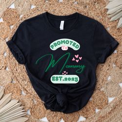 promoted to mommy shirt, new mom shirt, new mom gift, baby shower gift for mom, new mommy gifts shirt, expecting mom gif