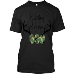 camo easter egg hunting season deer horn t-shirt custom ultra cotton