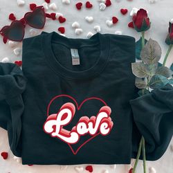 retro love shirt - valentine's day shirts - cute love tee shirt - heart shirt - valentine's day shirt for women - valent