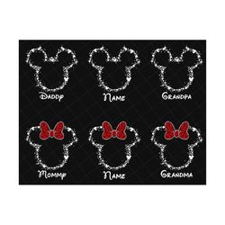 bundle custom name 2023 png, magical kingdom, family vacation, family trip 2023, family squad, mouse rhinestone, customi