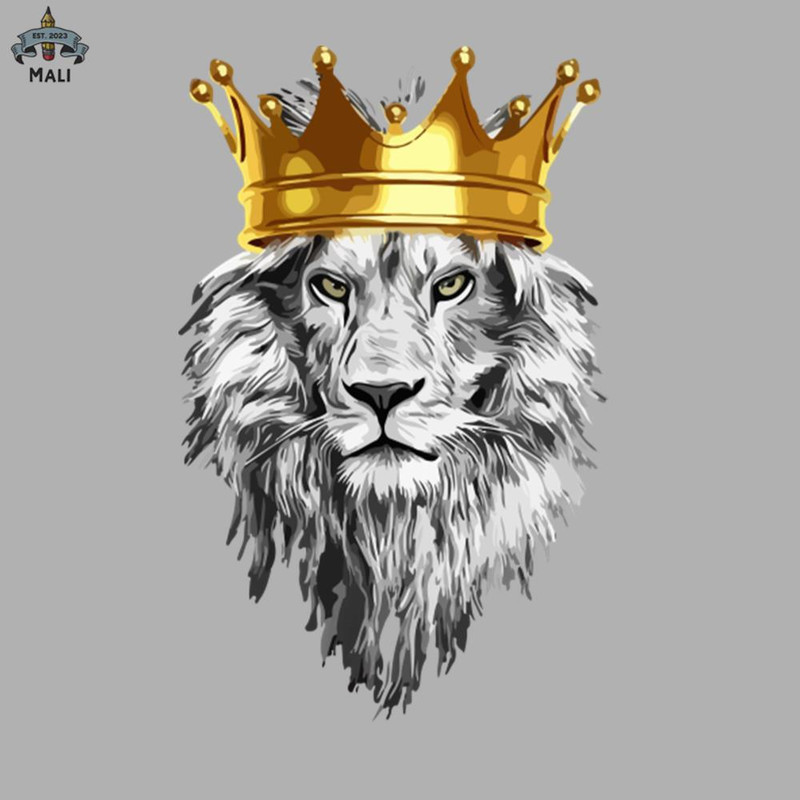 ML06071072-Lion with Crown for lion fans Sublimation PNG Download.jpg