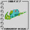 bulbasaur nike embroidery design