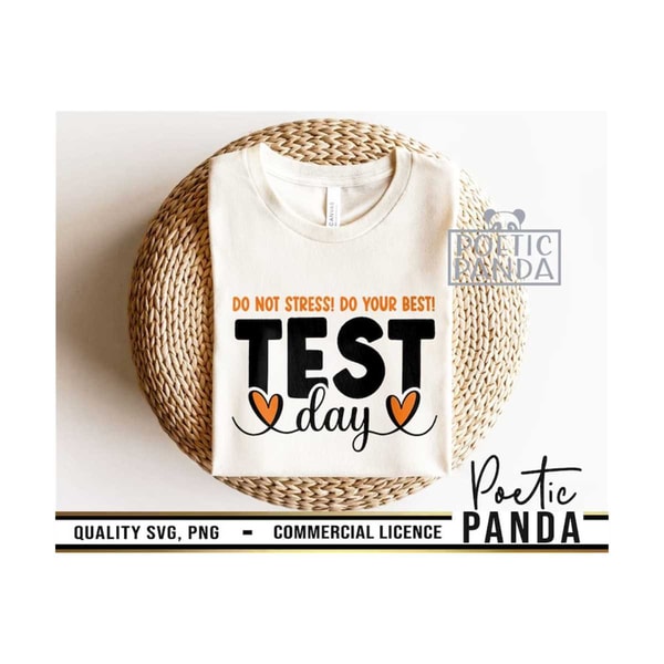 Test Day SVG PNG, Testing Svg, Test Svg, Testing Testing 1 2 | Inspire ...
