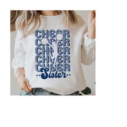 cheer sister svg proud cheer sister svg senior cheer sister svg football cheer sister png cheerleader svg cheer megaphon