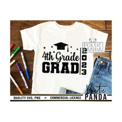 4th grade grad svg png, graduation shirt svg, teacher svg, 4th grade svg, graduation svg, fourth grade svg, class of 202