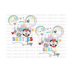 bestie trip svg, bestfriend svg, friendship svg, magical kingdom svg, family vacation svg, vacay mode svg