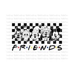 halloween friends svg, halloween face masquerade, trick or treat svg, spooky vibes svg, checkered pattern svg