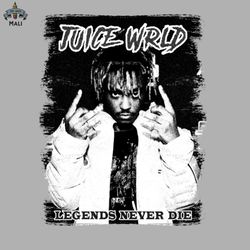 juice wrld red   legends never die sublimation png download