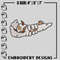 Appa Avatar Nike embroidery design