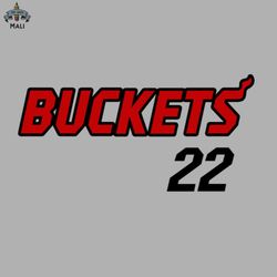 jimmy buckets miami basketball sublimation png download