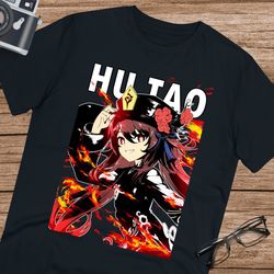 genshin impact hutao shirt, hutao genshin shirt, hutao shirt, genshin impact unisex shirt for fan