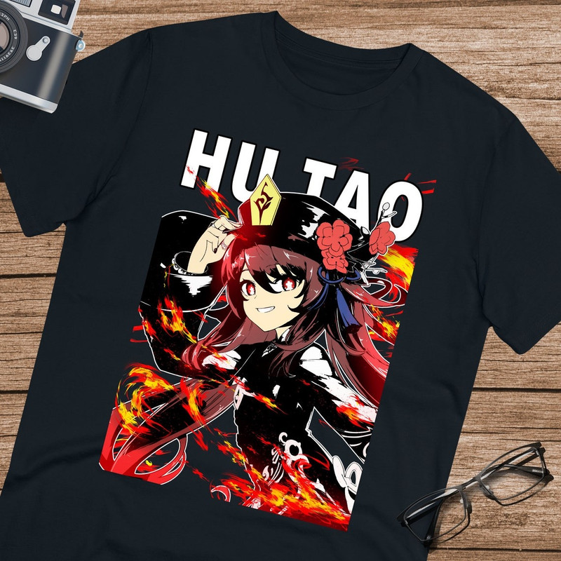 Genshin impact HuTao Shirt, Hutao Genshin Shirt, Hutao Shirt, Genshin impact unisex Shirt for fan