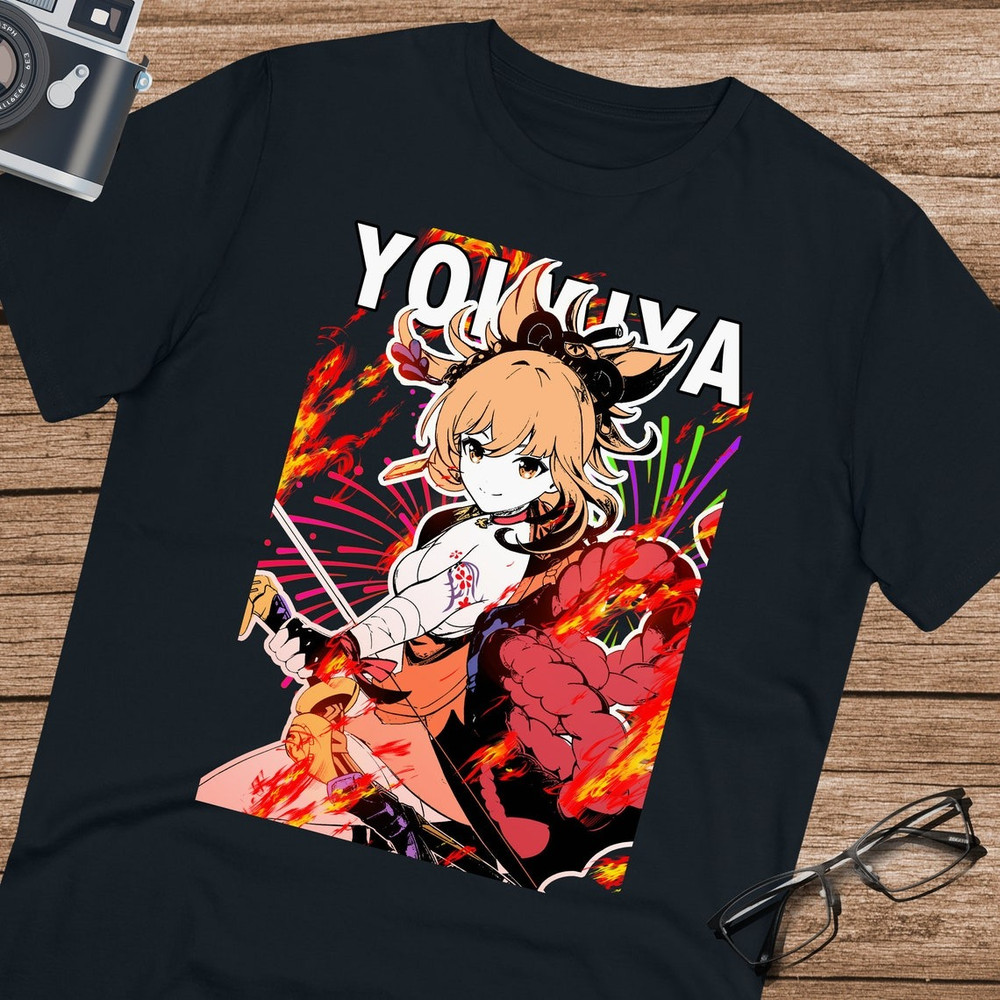 Yoimiya Genshin Impact Shirt, Yoimiya Genshin Shirt, Yoimiya Genshin impact unisex Shirt for fan