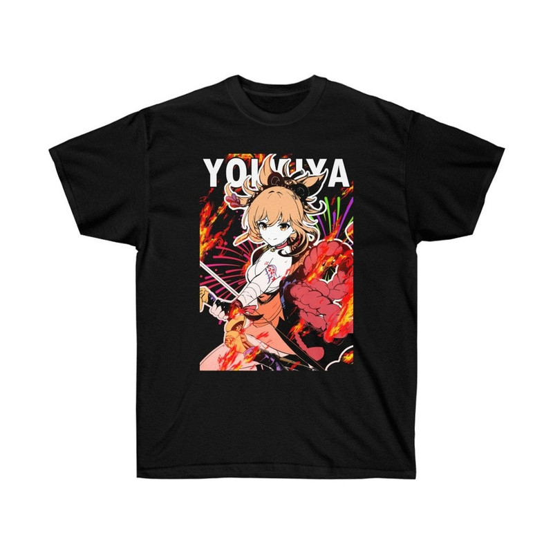 Yoimiya Genshin Impact Shirt, Yoimiya Genshin Shirt, Yoimiya Genshin impact unisex Shirt for fan