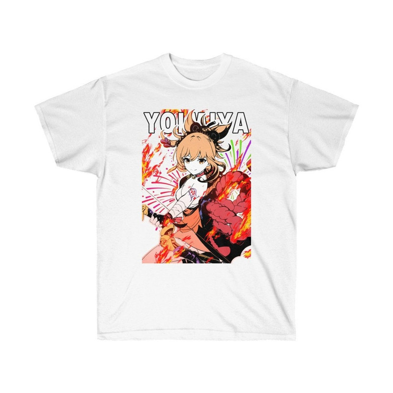 Yoimiya Genshin Impact Shirt, Yoimiya Genshin Shirt, Yoimiya Genshin impact unisex Shirt for fan