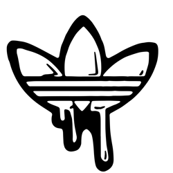 adidas dripping logo svg, logo brand svg, adidas logo svg, fashion brand svg, brand logo svg, digital download