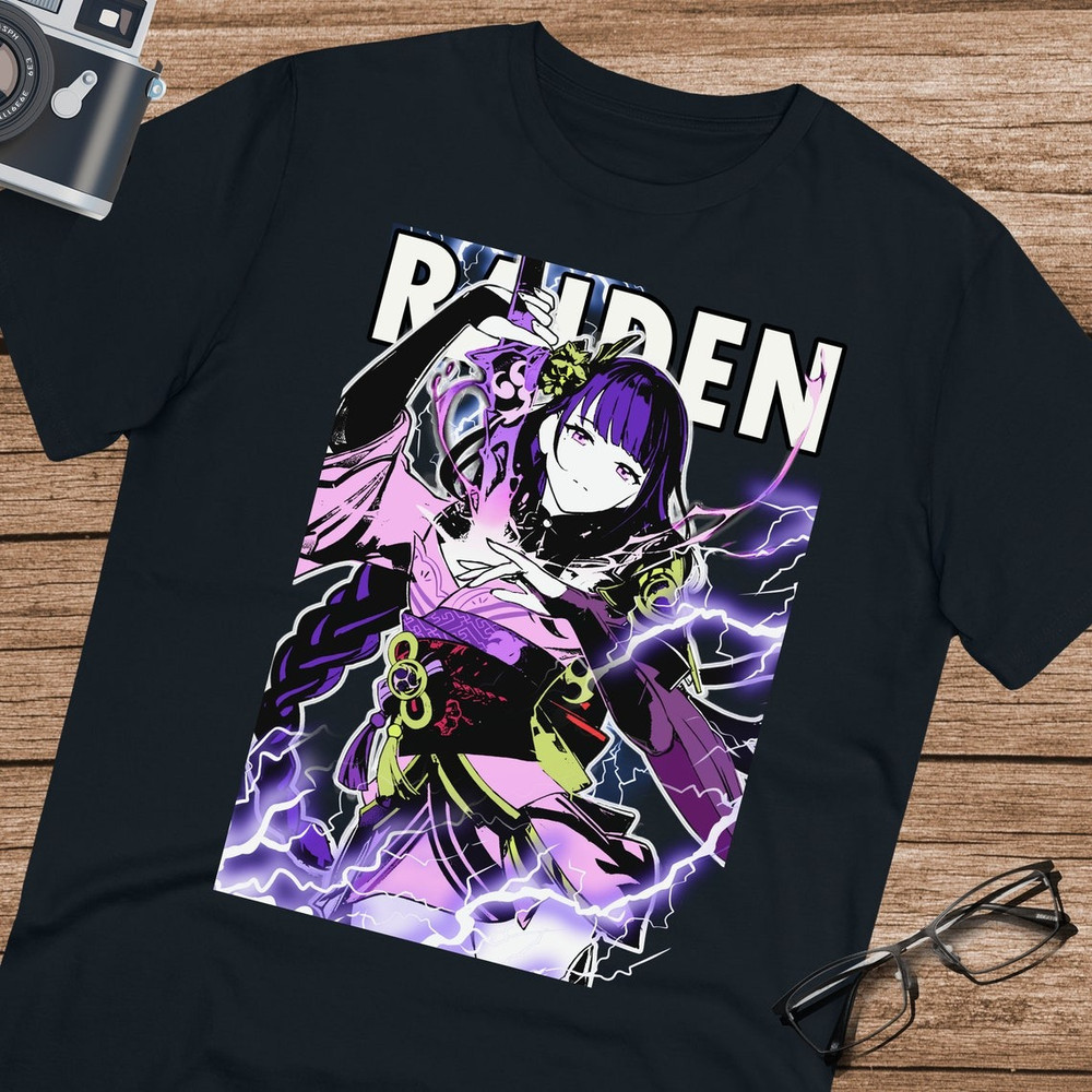 Raiden Shogun Genshin Impact Shirt, Raiden Shogun Genshin Shirt, Raiden Shogun Genshin impact unisex Shirt for fan