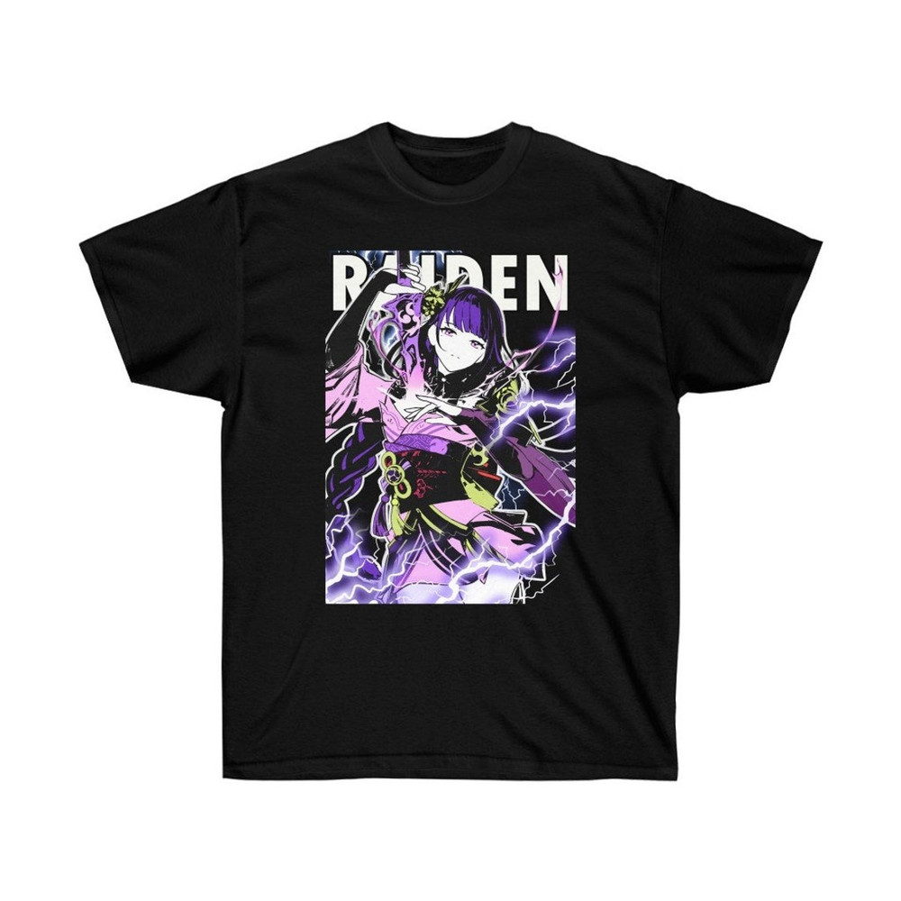 Raiden Shogun Genshin Impact Shirt, Raiden Shogun Genshin Shirt, Raiden Shogun Genshin impact unisex Shirt for fan