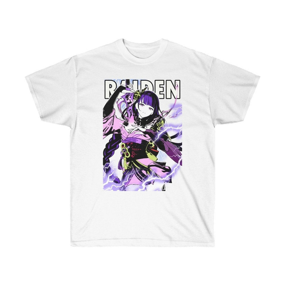 Raiden Shogun Genshin Impact Shirt, Raiden Shogun Genshin Shirt, Raiden Shogun Genshin impact unisex Shirt for fan