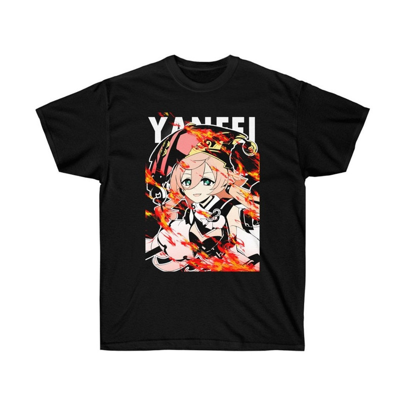 Yanfei Genshin impact Shirt, Yanfei Genshin Shirt, Yanfei Genshin impact unisex Shirt for fan