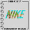 Nike goblin embroidery design