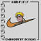 Naruto Nike embroidery design