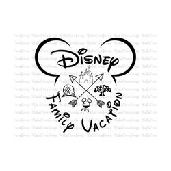 family vacation svg, family trip svg, magical kingdom svg, vacay mode svg
