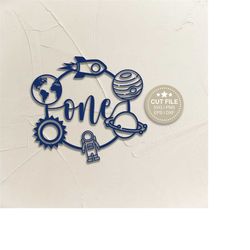 1st birthday space themed svg outer space birthday svg astronaut birthday party cute 1st space birthday svg planet svg c