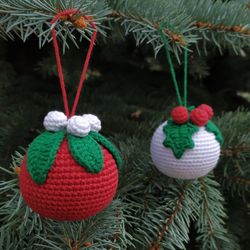 Christmas ornament , christmas tree decor, xmas decorations, a set of Christmas ball