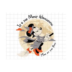 it's the most wonderful time of the year svg, happy halloween svg, witch's hat halloween svg, witch's broom svg, hallowe