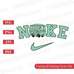 nike swoosh disney fillmore cars svg for cricut