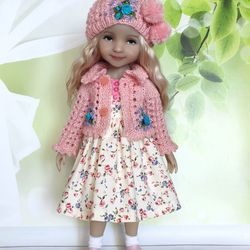 Ruby Red Fashion Friends doll clothes-dress, hat, jacket, socks