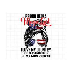 proud girl bun hair png, trump 2024 png, funny trump biden american png, awakened patriot png, women for trump png, trum