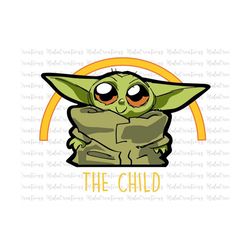 so cute green character svg, television series svg, space travel, science fiction, this is the way, be with you, may 4th